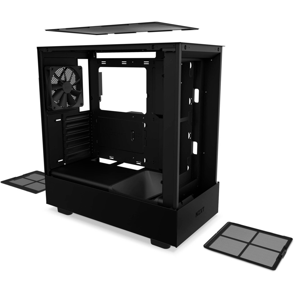Корпус NZXT H5 Flow RGB 2023 All Black Edition (CC-H51FB-R1) - зображення 11