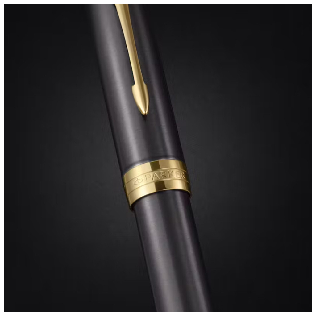 Ручка кулькова Parker SONNET 17 Grey Lacquer GT BP (86 432) - зображення 4