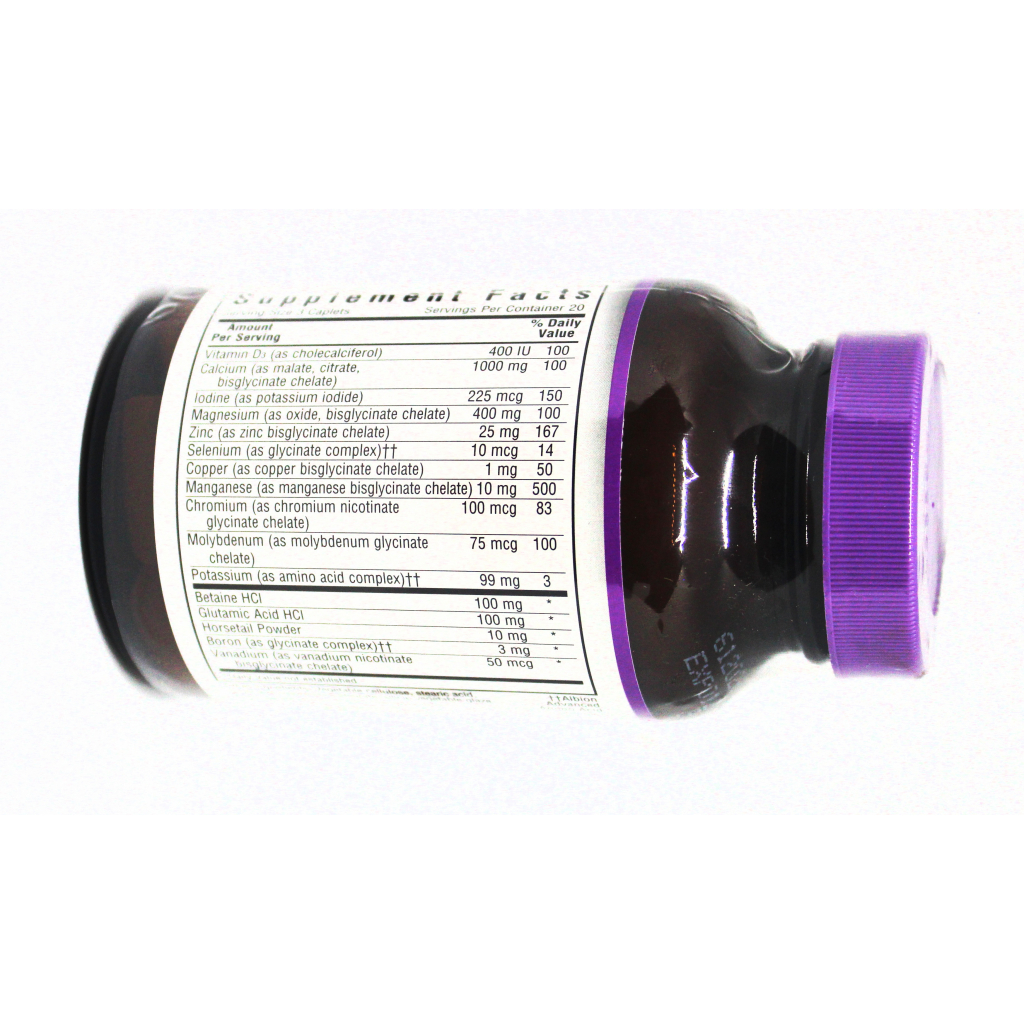 Мінерали Bluebonnet Nutrition Хелатні Мультімінерали без Заліза, Albion, 60 капсул (BLB0206) - зображення 2