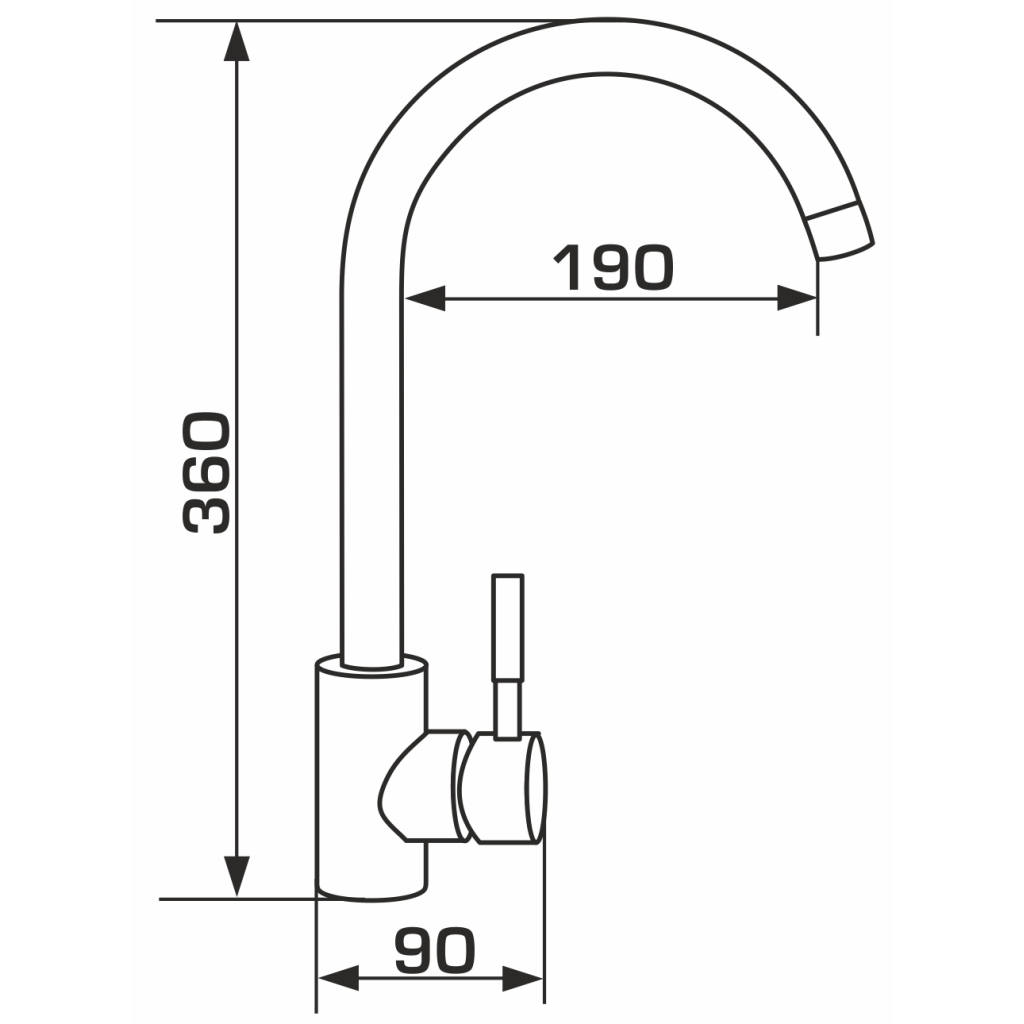 Змішувач GRANADO Elche LUX marron (gz0106L) - изображение 7