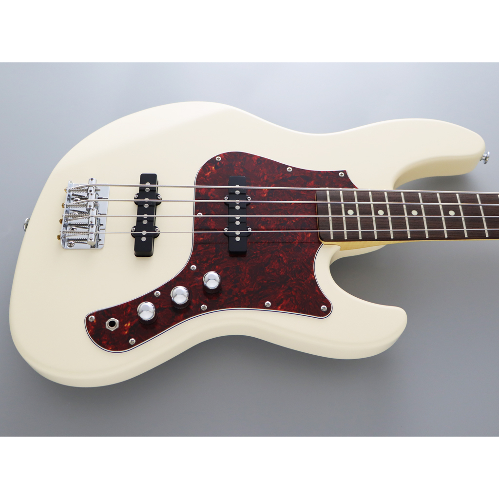 Бас-гітара FGN Mightty Jazz Boundary Series Olympic White (BMJ2-R/OLW) - зображення 3