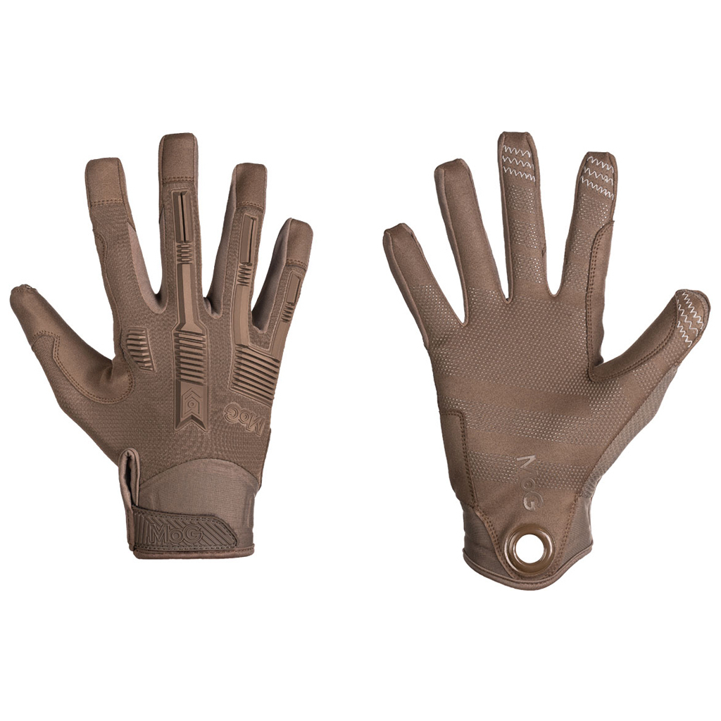 Тактичні рукавички MOG Target High Abrasion Ergoshoeld S Coyote Brown (148110C07) - зображення 1