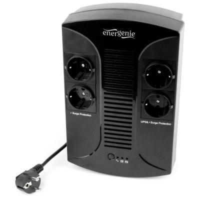 Пристрій безперебійного живлення EnerGenie EG-UPS-001 650VA, (EG-UPS-001) - зображення 2