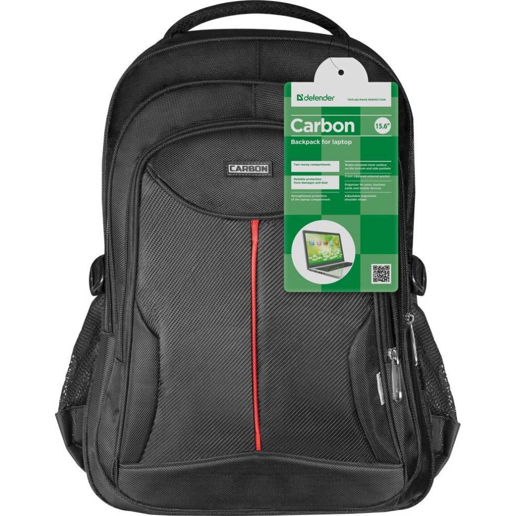 Рюкзак для ноутбука Defender 15.6" Carbon black (26077) - зображення 8