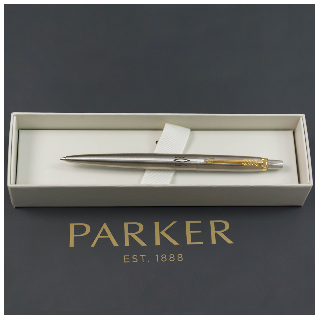 Ручка кулькова Parker JOTTER 17 UKRAINE SS GT BP Тризуб ЗСУ (16032_T039b) - зображення 5