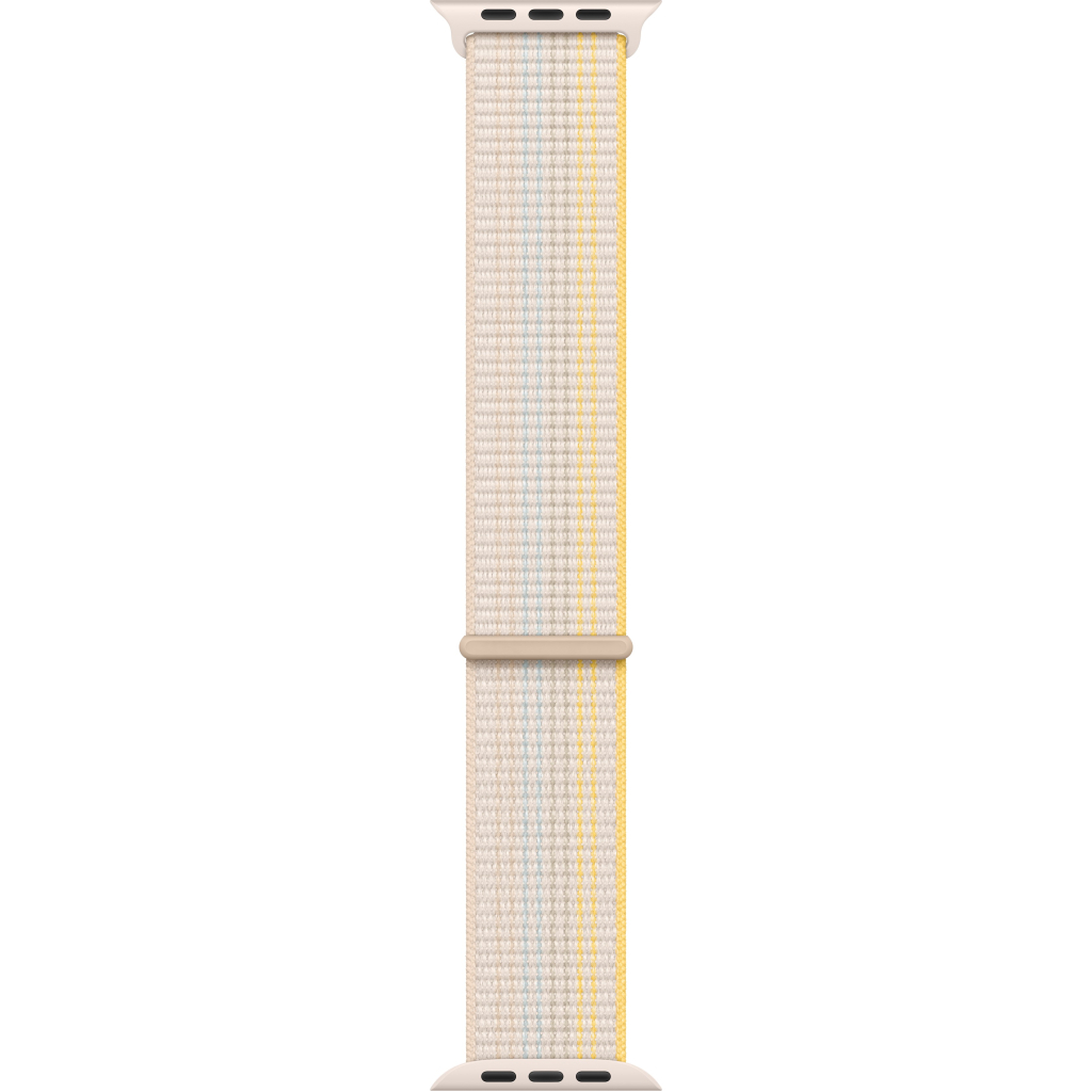 Ремінець до смарт-годинника Apple 45mm Sport Loop Starlight (MPLE3ZM/A) - зображення 2