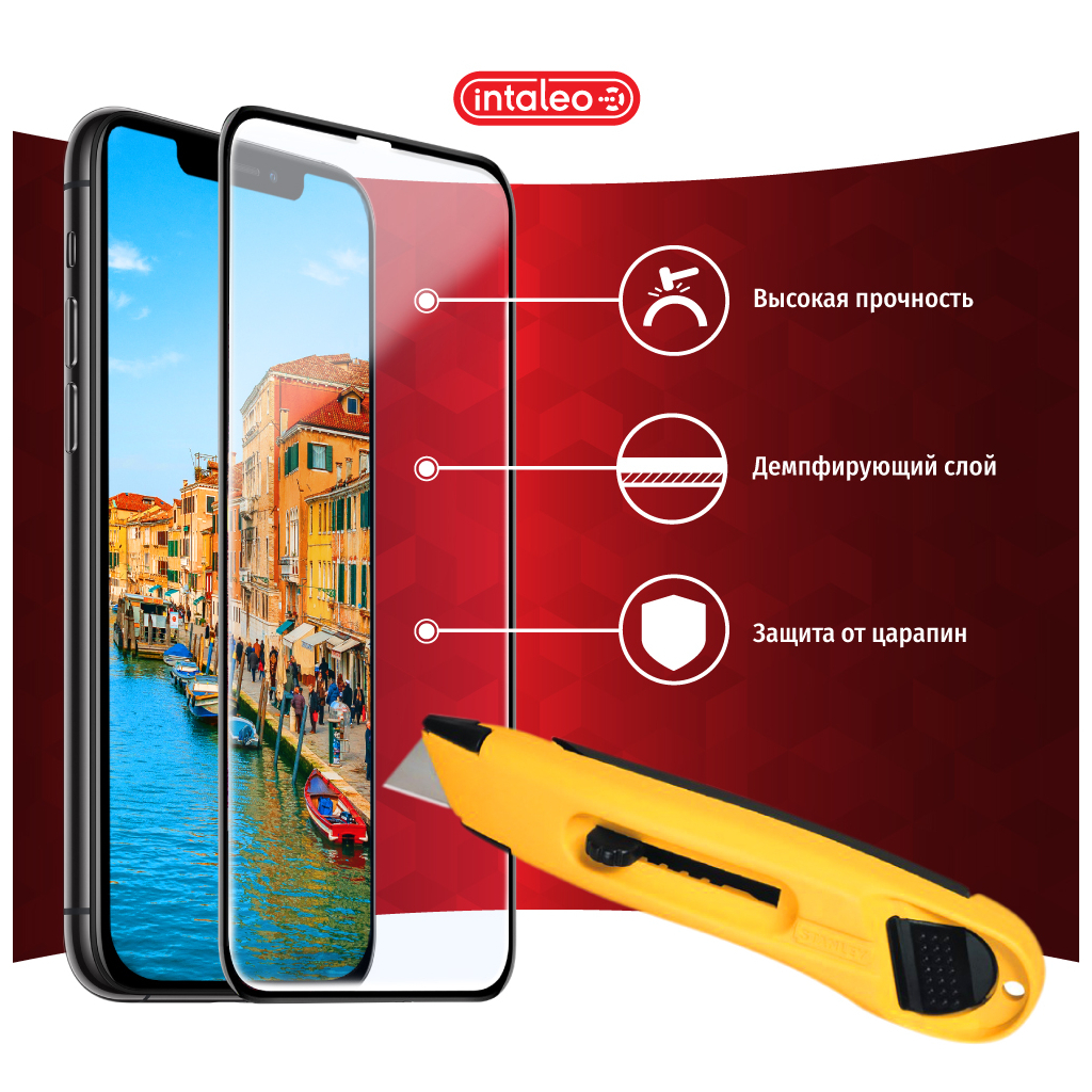 Скло захисне Intaleo Full Glue Samsung A22 (1283126512575) - зображення 5