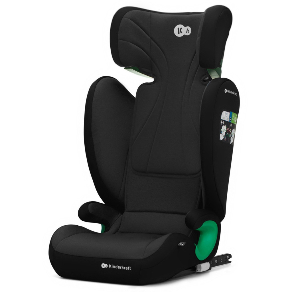 Автокрісло Kinderkraft Junior Fix 2 i-Size Graphite Black (KCJUFI20BLK0000) (5902533921560) - зображення 3