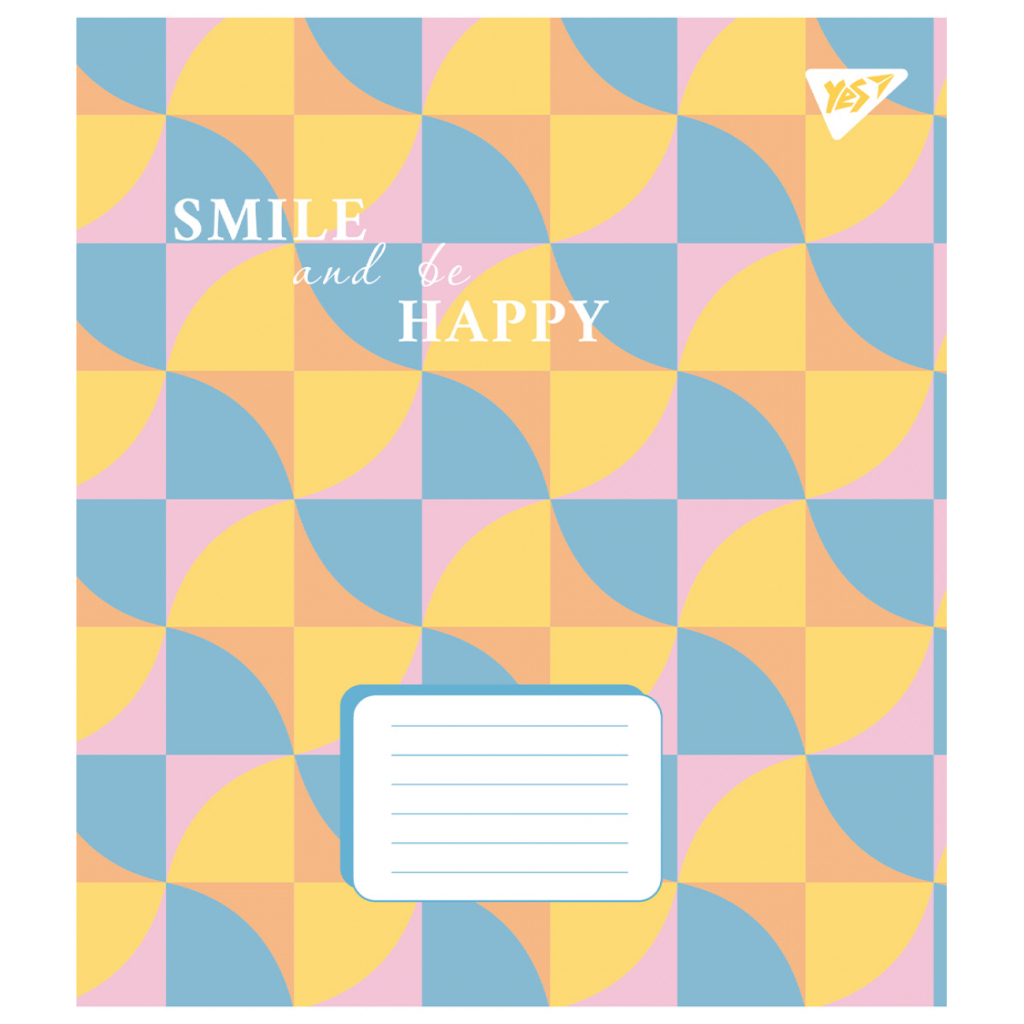Зошит Yes Smile and be happy А5 36 аркушів лінія (767353) - зображення 6