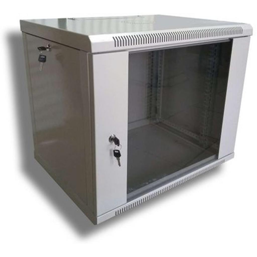 Шафа настінна Hypernet 9U 19" 600x500 (WMNC-500-9U-FLAT) - изображение 1