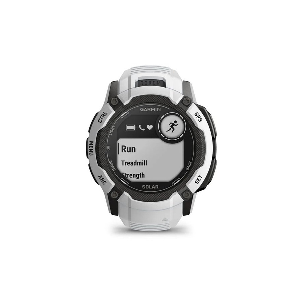 Смарт-годинник Garmin Instinct 2X Solar, Whitestone, GPS (010-02805-04) - изображение 7