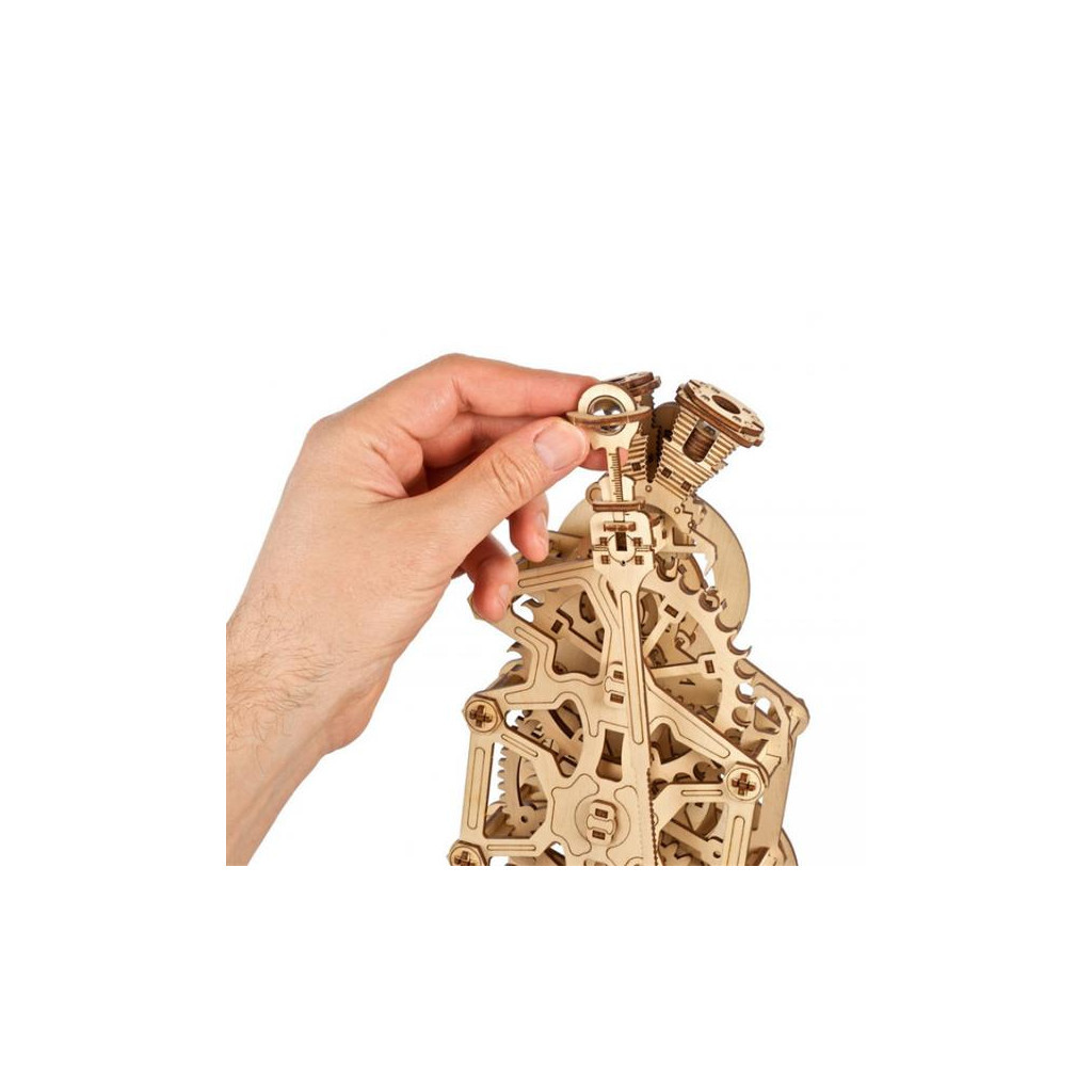 Конструктор Ugears механічний Годинник двигун (70217) - изображение 7