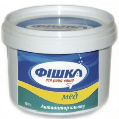 Активатор кльову Фишка 100гр мед (FSAK06100) - зображення 1