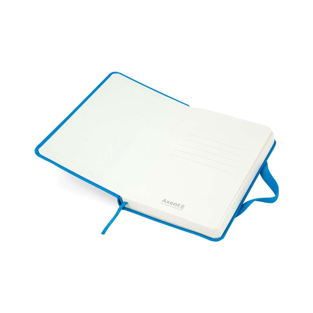 Книга записна Axent Partner, 95x140 мм, 96 аркушів, клітинка, блакитна (8301-07-A) - зображення 4