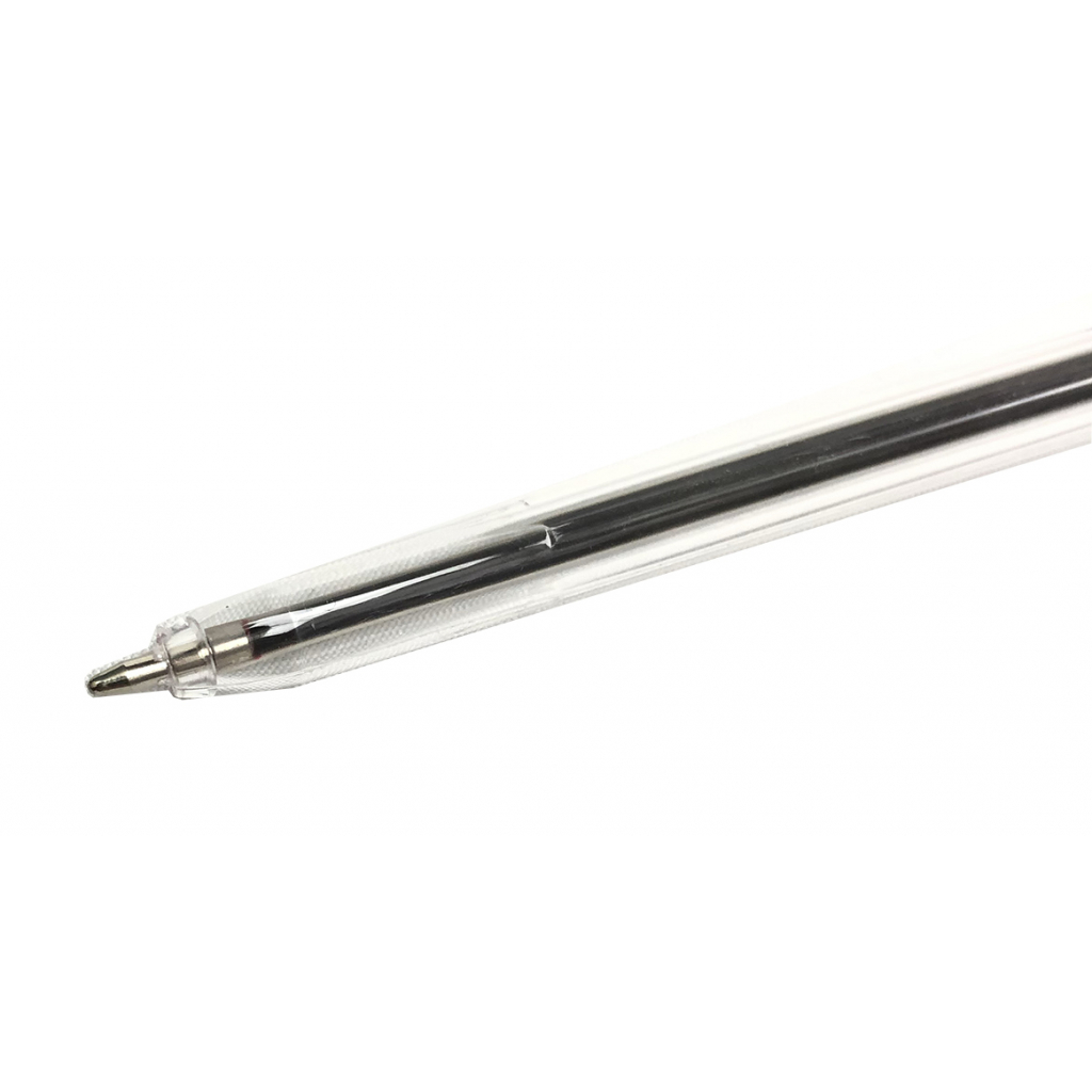 Ручка кулькова H-Tone 0,7 мм, червона, уп. 50 шт (PEN-HT-JJ20101C-R) - зображення 2