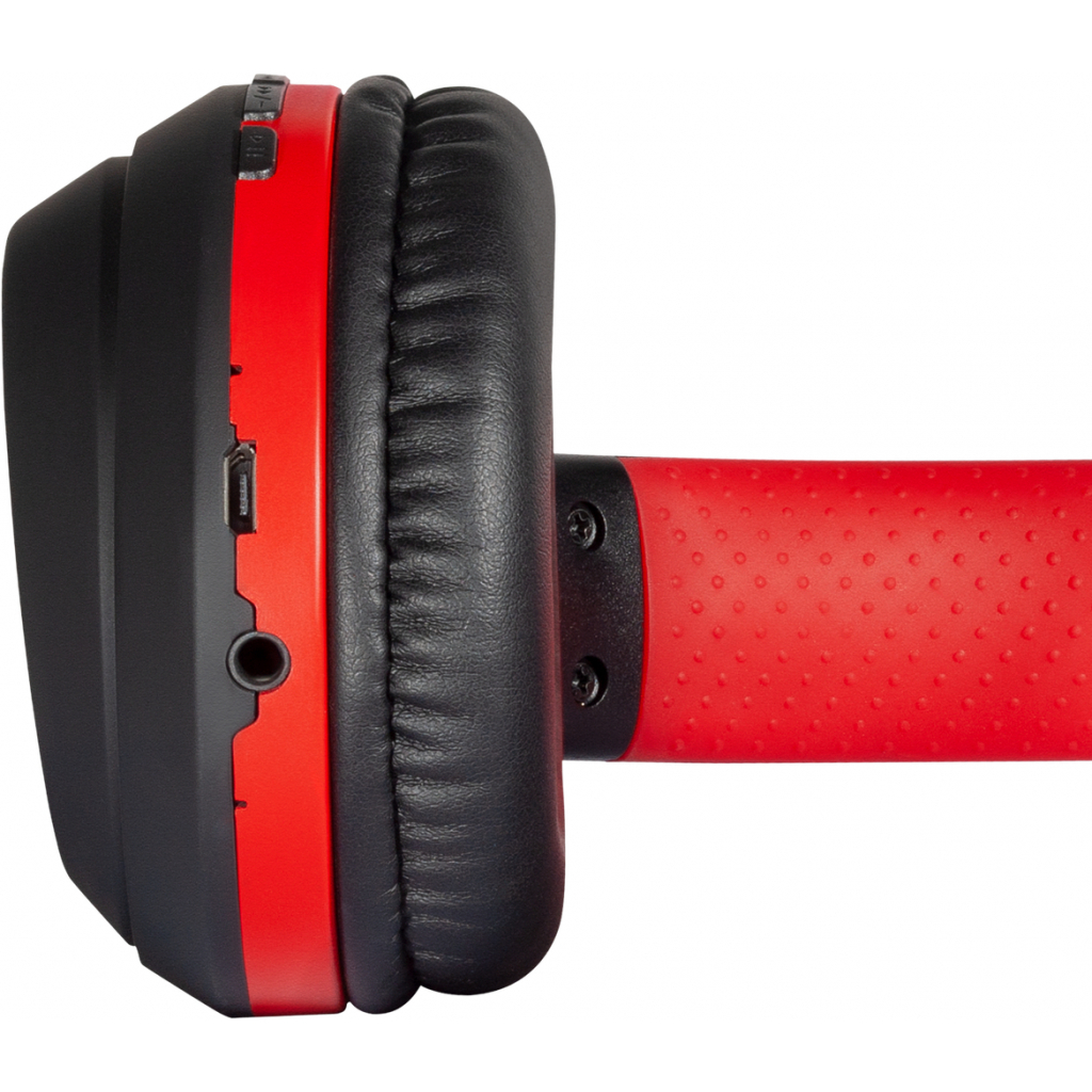 Навушники Defender FreeMotion B560 Bluetooth Black-Red (63560) - зображення 8