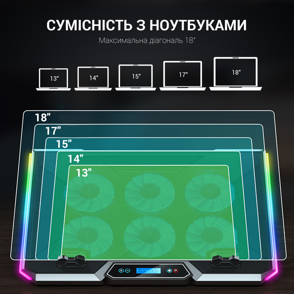 Підставка до ноутбука GamePro CP890 - зображення 8