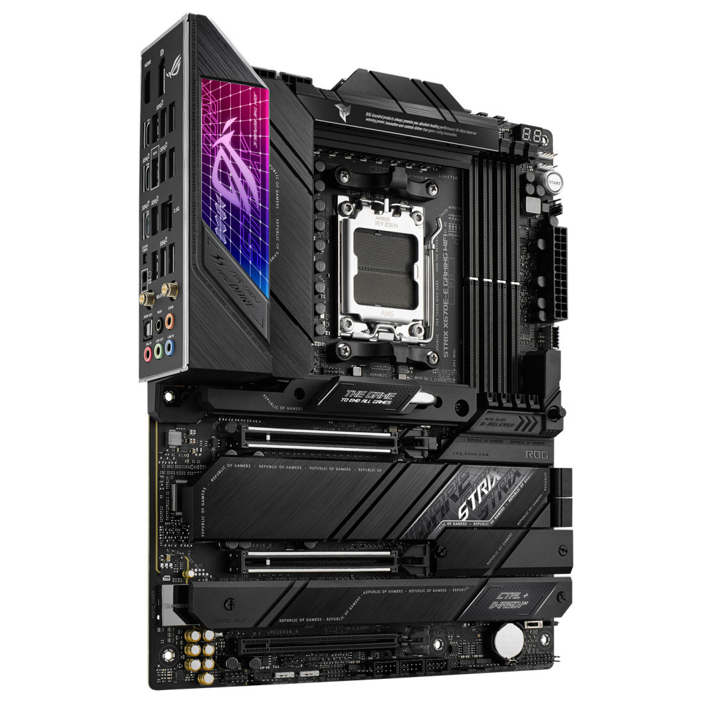 Материнська плата ASUS ROG STRIX X670E-E GAMING WIFI - зображення 3