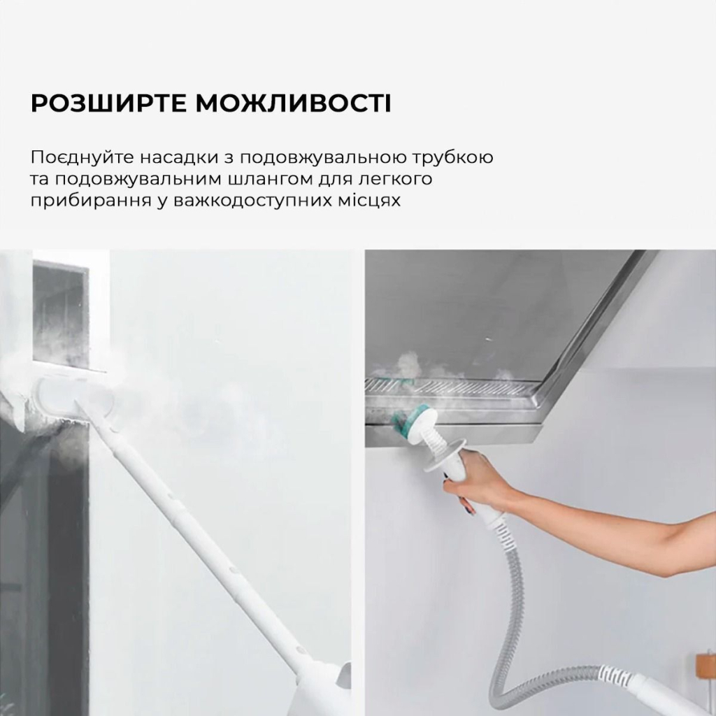 Пилосос Deerma Multi-function Steam Cleaner (DEM-ZQ610) - изображение 6