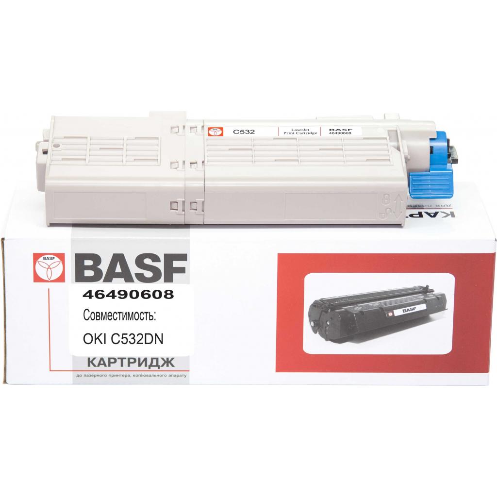 Тонер-картридж BASF OKI C532/542, MC563/573 Black 46490608 (KT-46490608) - зображення 1