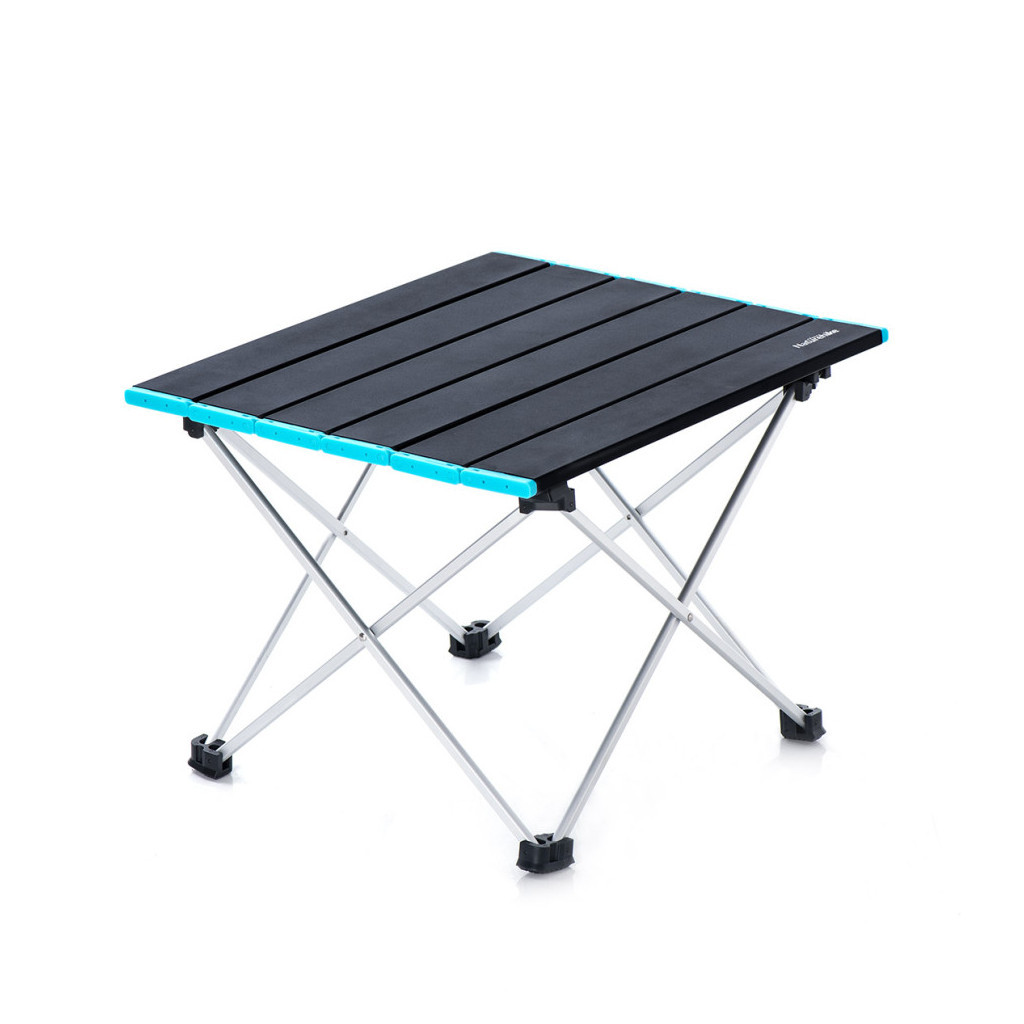 Туристичний стіл Naturehike NH19Z008-Z, алюміній, Розмір S, чорний (6927595737309) - зображення 1