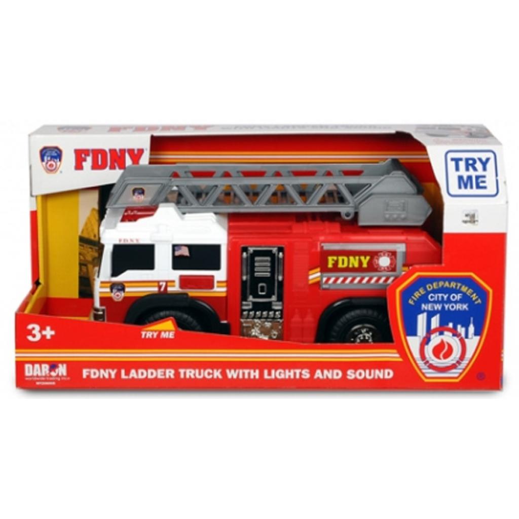 Спецтехніка Dickie Toys Пожежна машина зі звуковими, світловими ефектами 30 см (3306005) - зображення 2