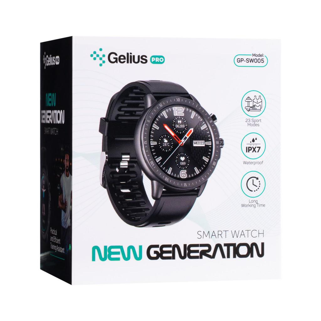 Смарт-годинник Gelius Pro GP-SW005 (NEW GENERATION) (IP67) Pink/Gold - зображення 7