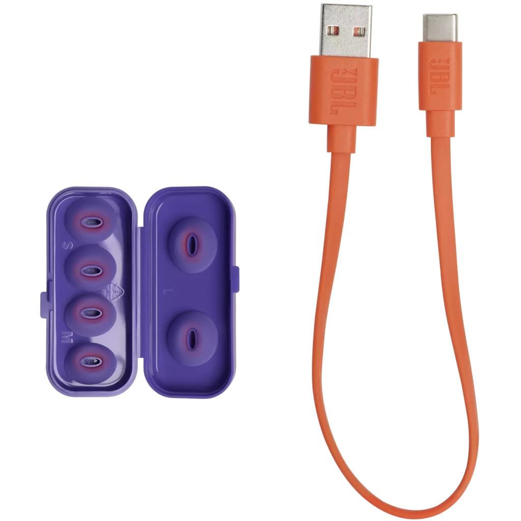 Навушники JBL Tune Flex Ghost Edition Purple (JBLTFLEXGPUR) - зображення 7