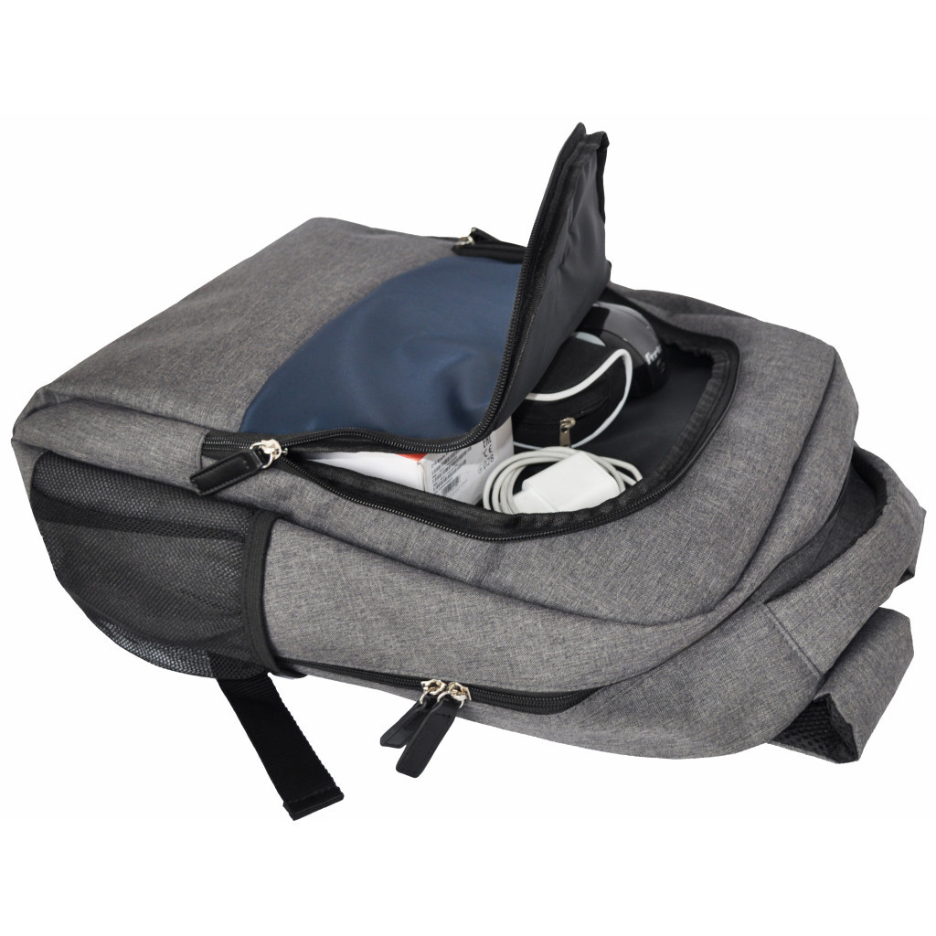 Рюкзак для ноутбука Porto 15.6" RNB-4005 GY (RNB-4005GY) - зображення 8