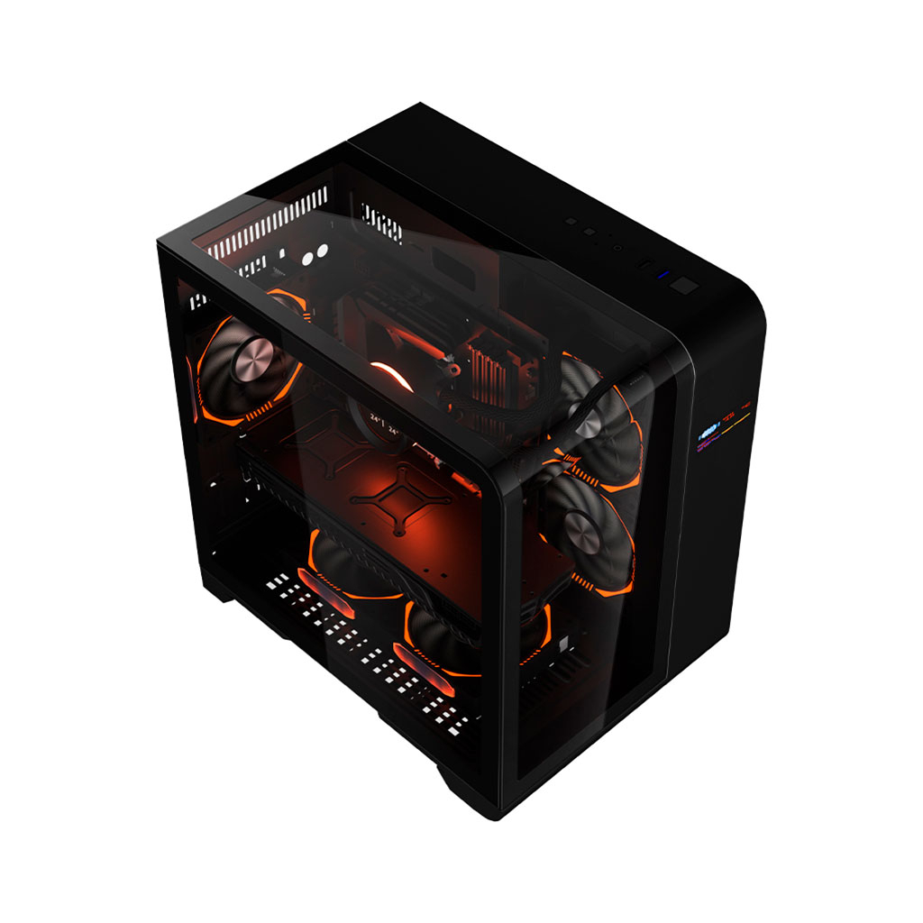 Корпус 1stPlayer RT5-BK - зображення 2