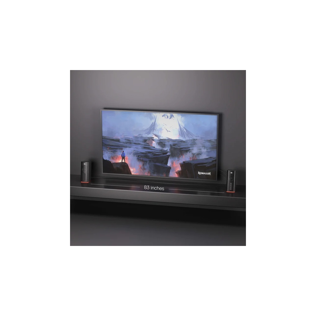 Акустична система Redragon Connie GS814 RGB Bluetooth Black (71987) - изображение 5