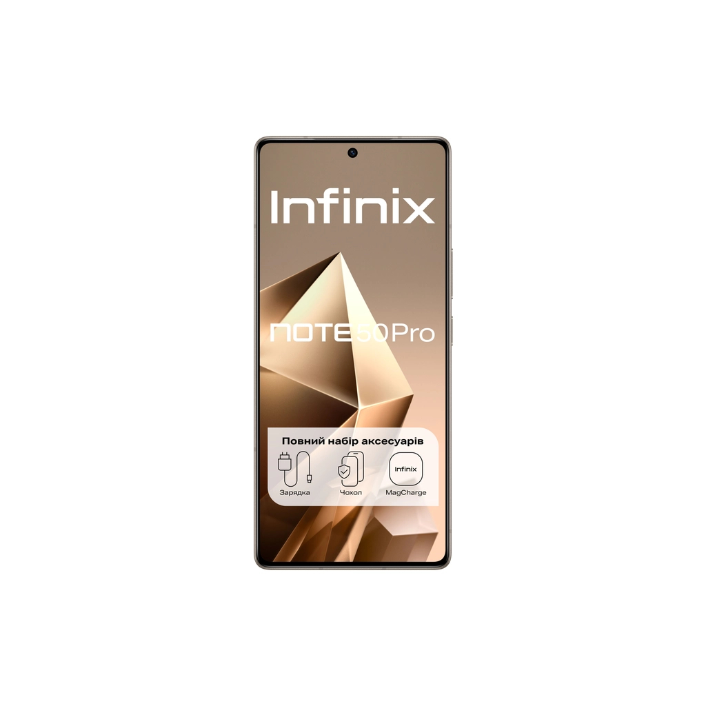 Мобільний телефон Infinix Note 50 Pro 12/256Gb Titanium Grey (4894947068324) - зображення 2