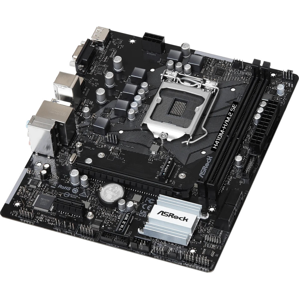 Материнська плата ASRock H410M-H/M.2 SE - зображення 2