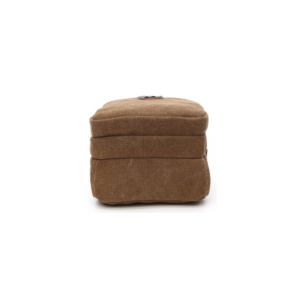 Сумка Vintage Текстильна Коричнева (20163) - зображення 6