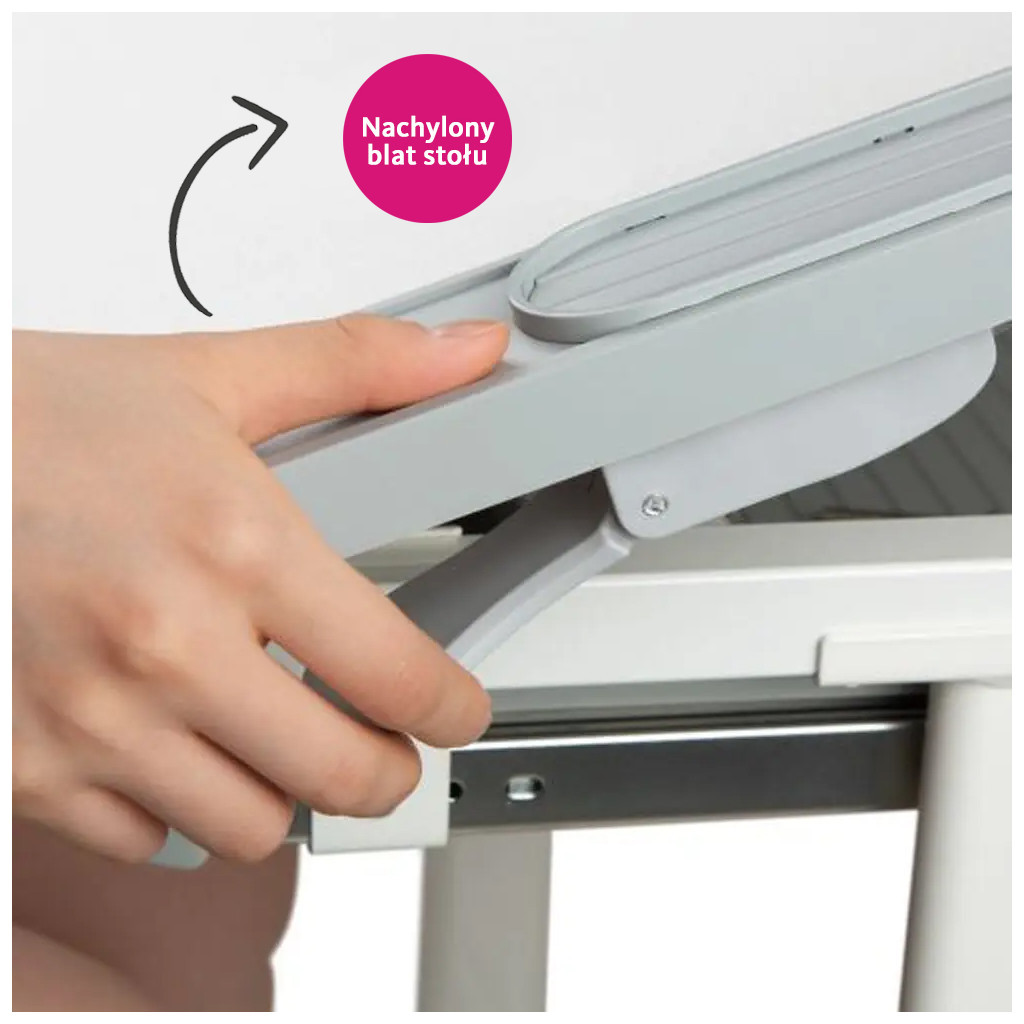 Парта зі стільцем FunDesk Littonia Grey (222529) - зображення 11