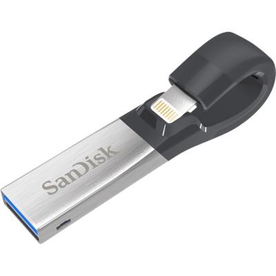 USB флеш накопичувач SanDisk 32GB iXpand USB 3.0/Lightning (SDIX30C-032G-GN6NN) - зображення 2