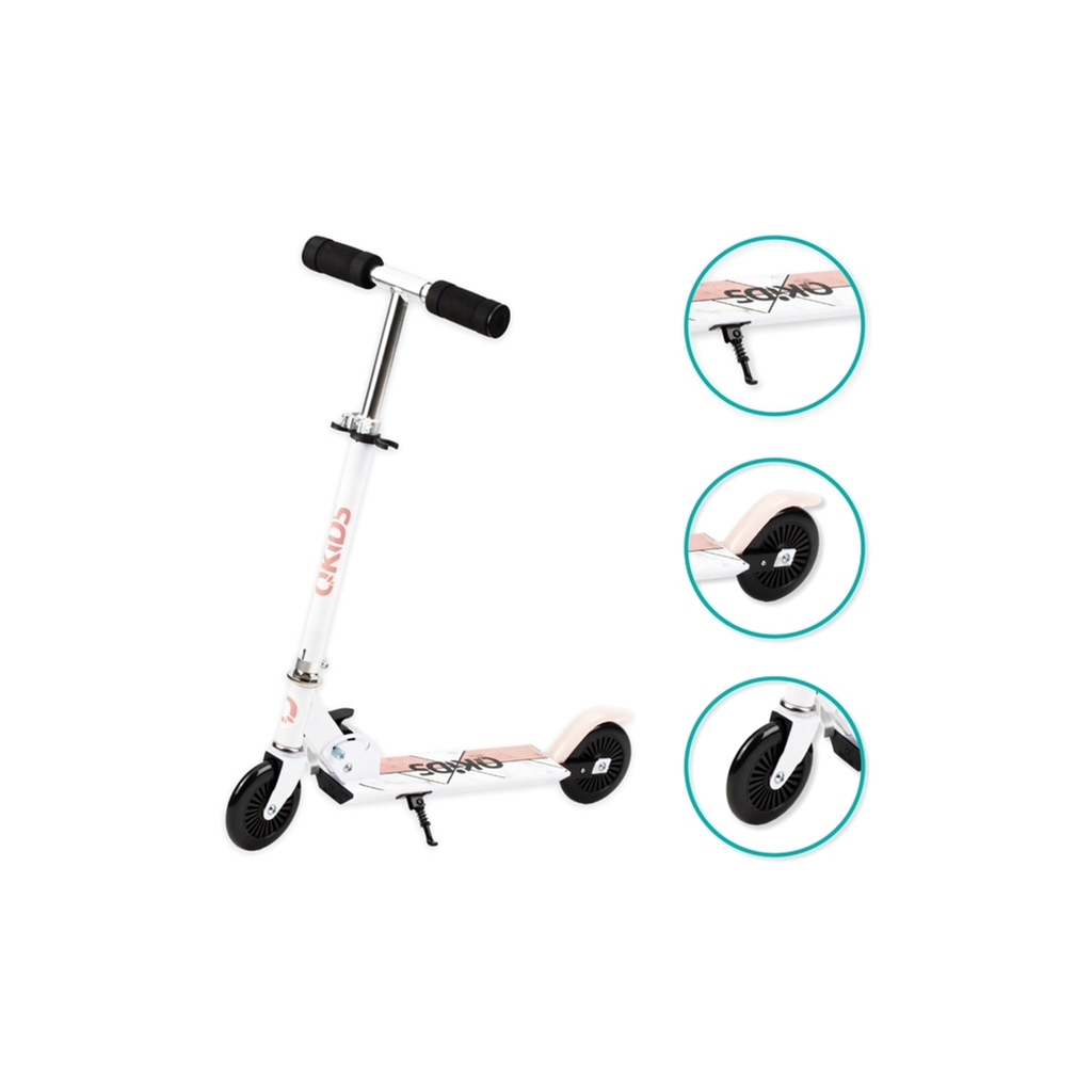 Самокат Qkids Flo Pink (HUBA00013) - зображення 4