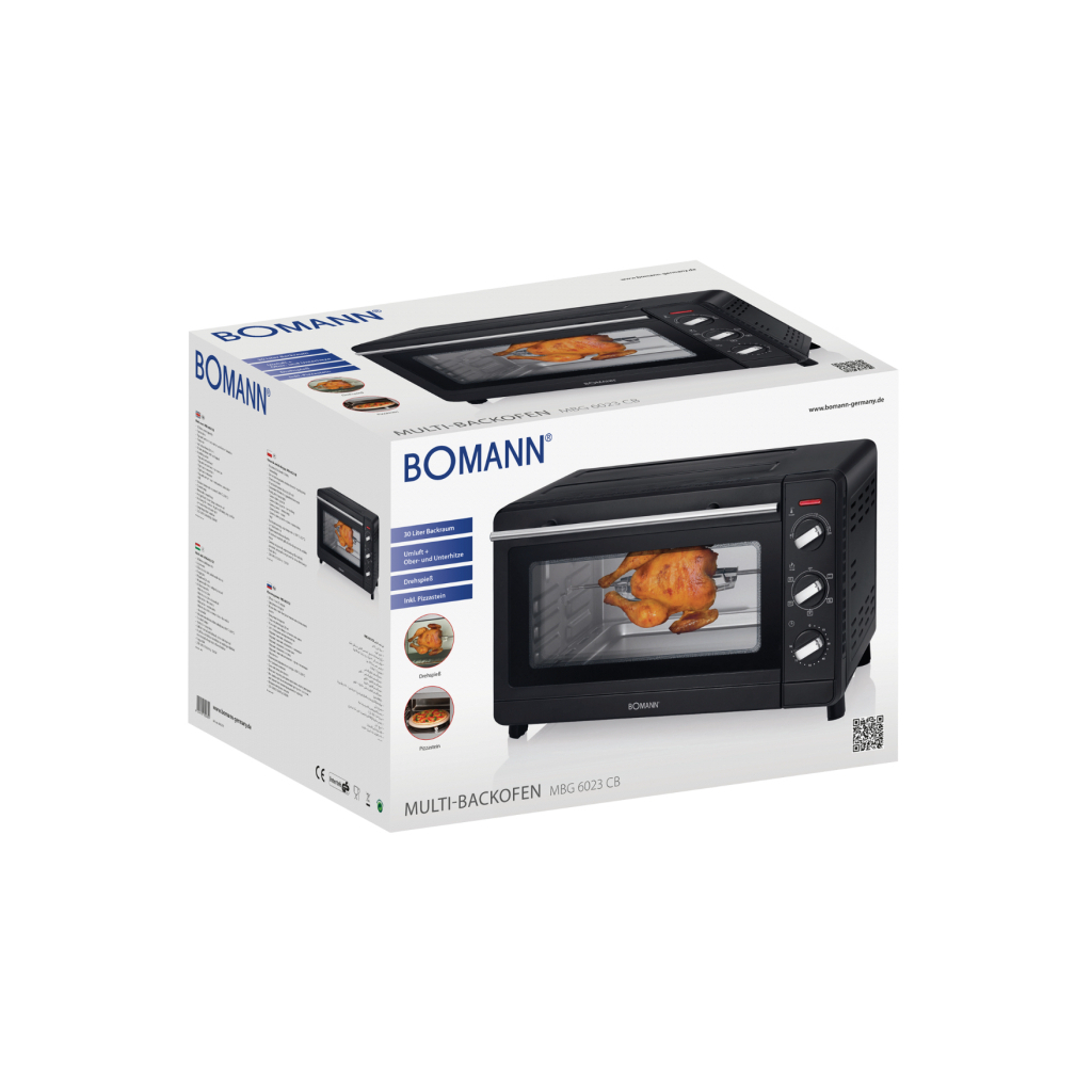 Електропіч Bomann MBG 6023 CB - зображення 8