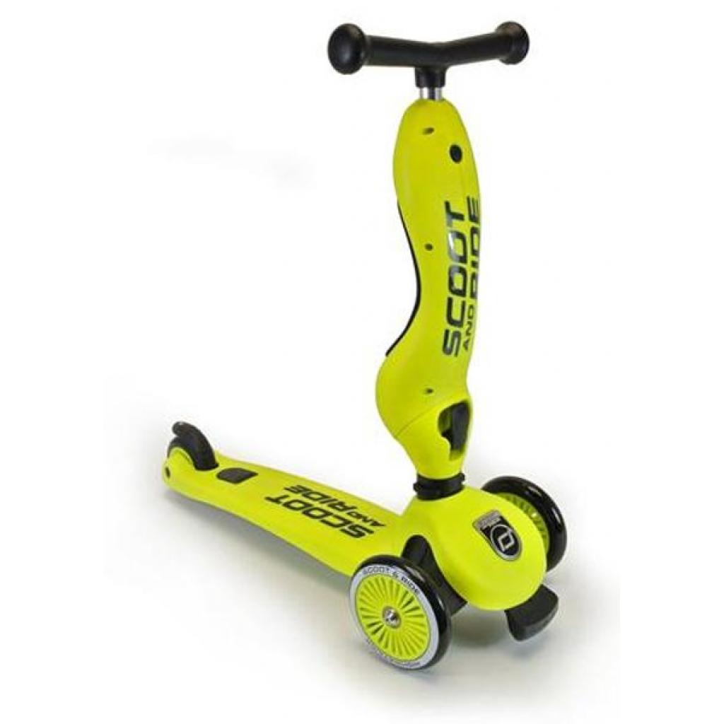Самокат Scoot&Ride Highwaykick-1 Зелений (SR-160629-LIME) - зображення 2