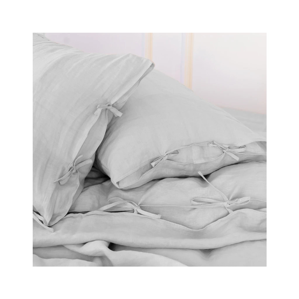 Постільна білизна MirSon Льон Natural Linen Beatrice 220x240 (2200008247768) - зображення 5