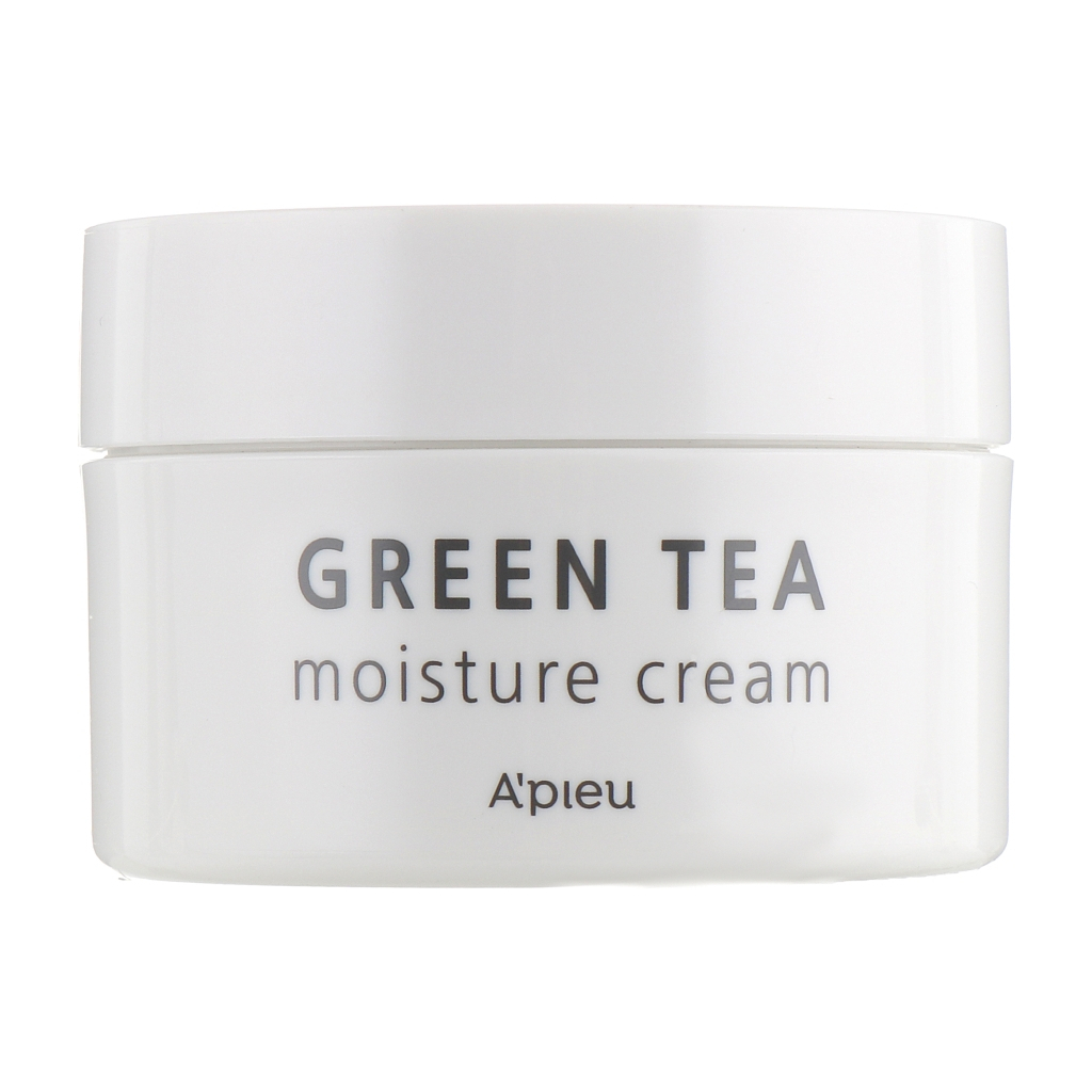 Крем для обличчя A'pieu Green Tea Moisture Cream Для зволоження шкіри з зеленим чаєм 100 мл (8806185791014) - зображення 1