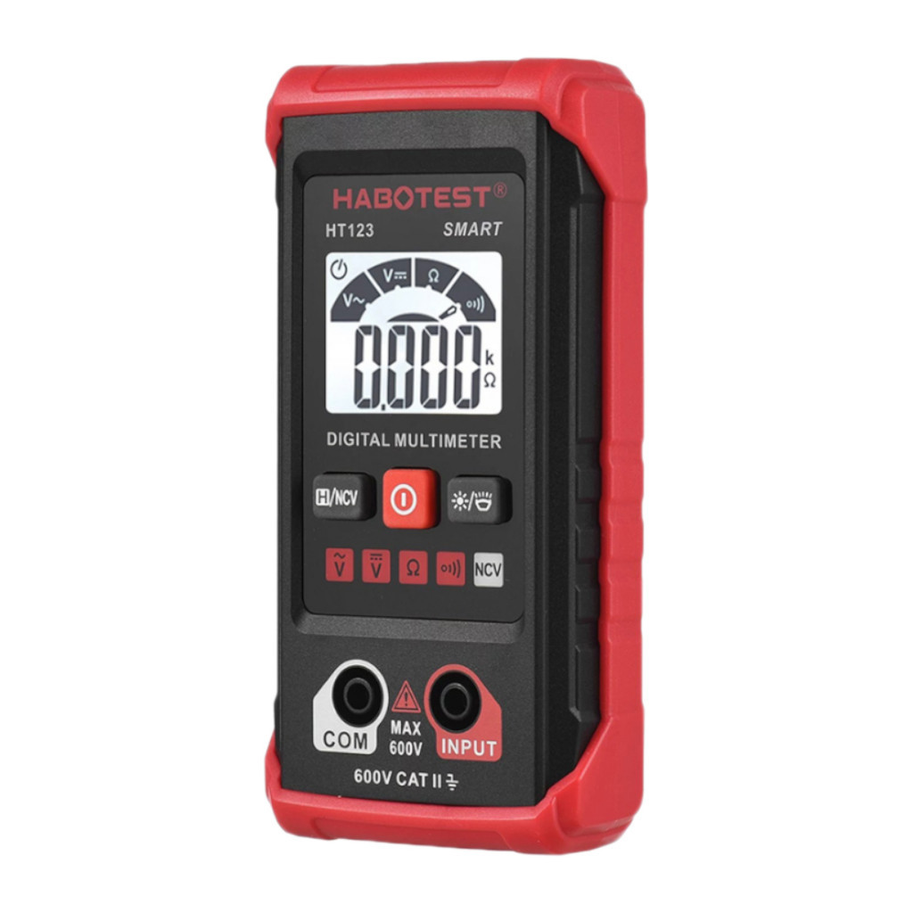 Цифровий мультиметр Habotest HT123 DC600V, AC600V (HT123) - зображення 2
