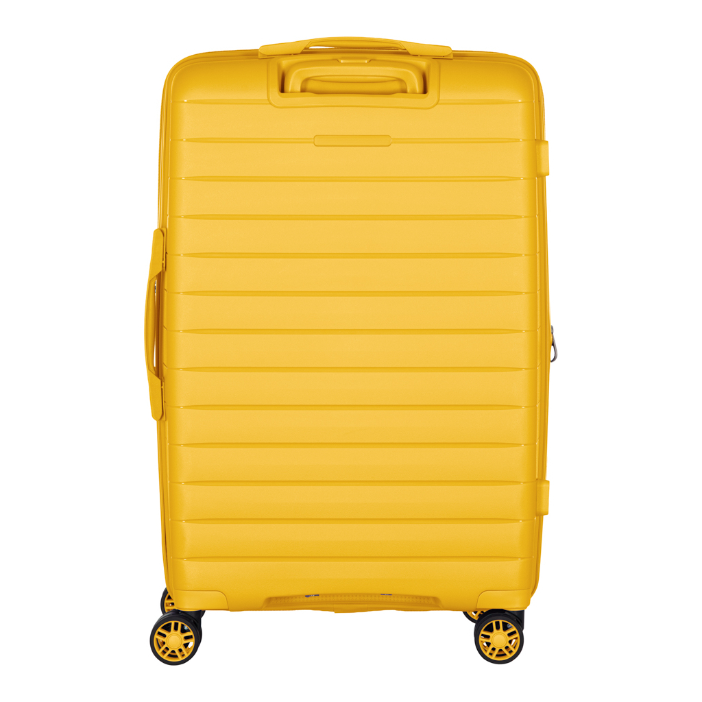 Валіза 2E Aero 63/78 л бурштиново-жовта (2E-SPP-AERO-M-AY) - зображення 3
