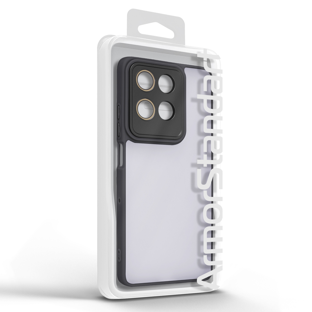 Чохол до мобільного телефона Armorstandart ShadeX Motorola G75 5G Black (ARM82759) - зображення 3