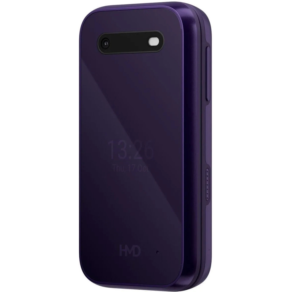 Мобільний телефон HMD 2660 4G Flip DS Violet - изображение 10