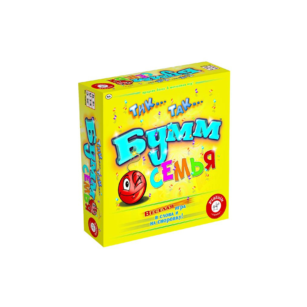 Настільна гра Piatnik Тік-Так-Бумм Сім'я (PT-714979) - зображення 1