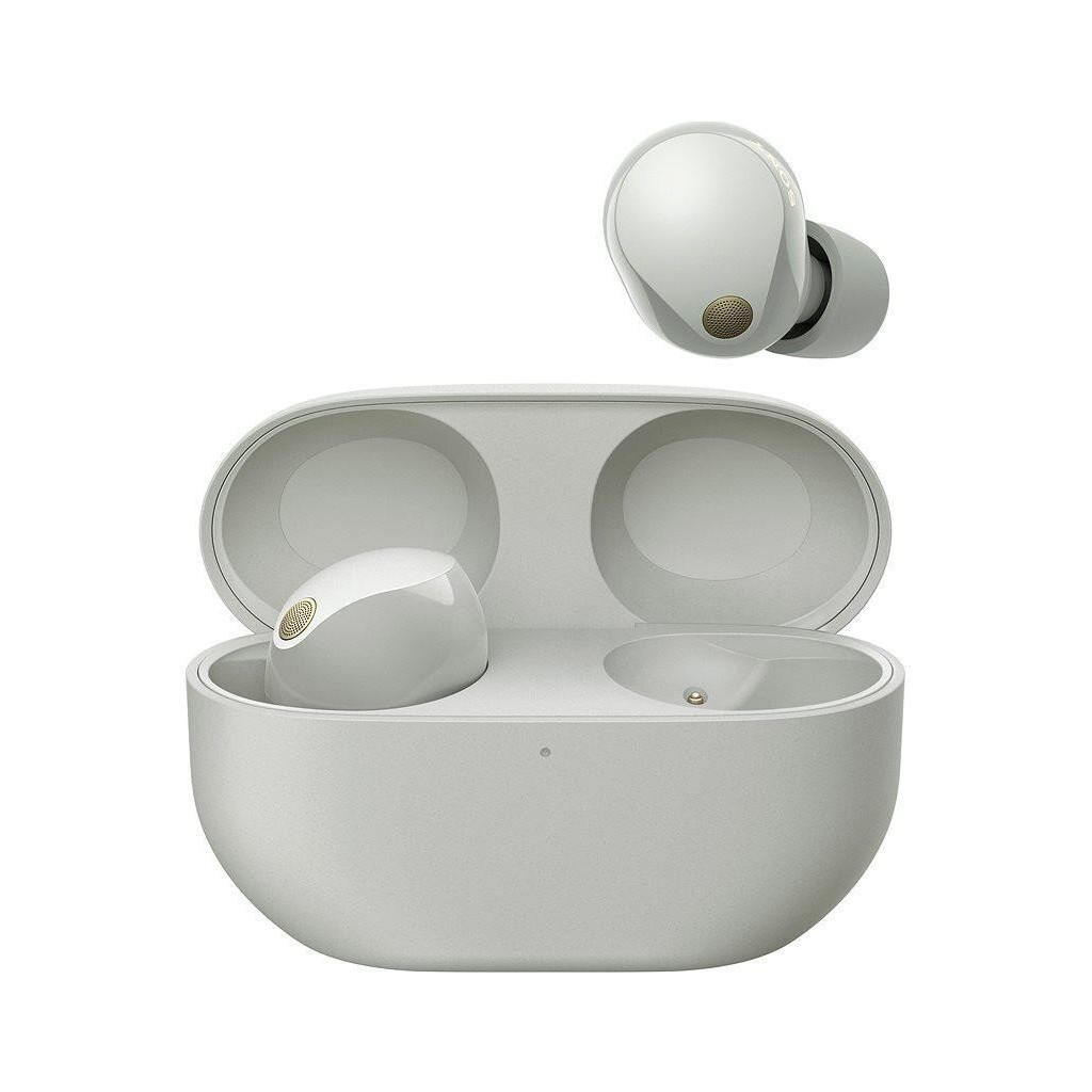 Навушники Sony WF-1000XM5 Platinum Silver (WF1000XM5S.CE7) - зображення 1