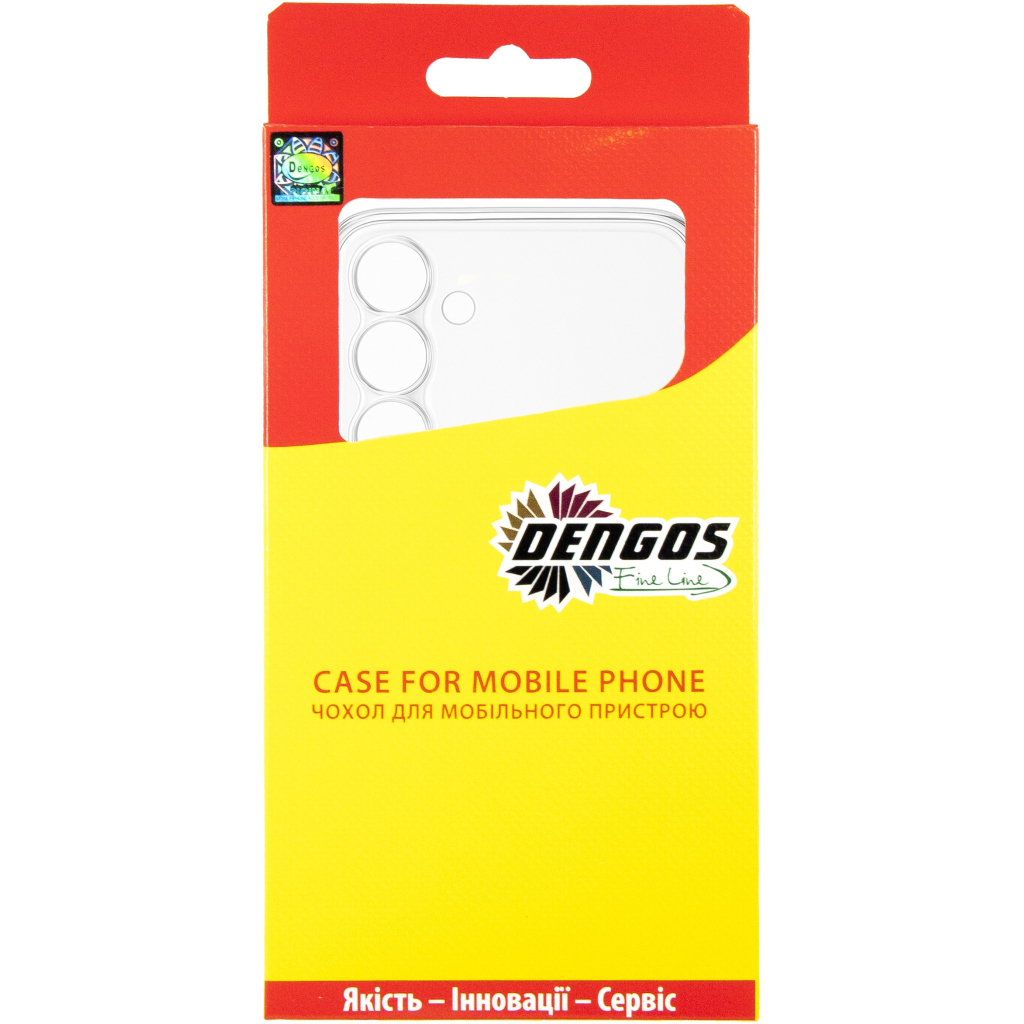Чохол до мобільного телефона Dengos Samsung Galaxy S25 FE TPU+glass Transparent (DG-KM-172) - зображення 4