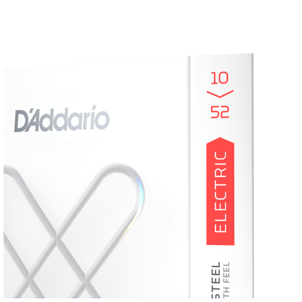 Струни для гітари D'Addario XS Coated Electric Guitar Strings Light Top / Heavy Bottom (10-52) (XSE1052) - зображення 5