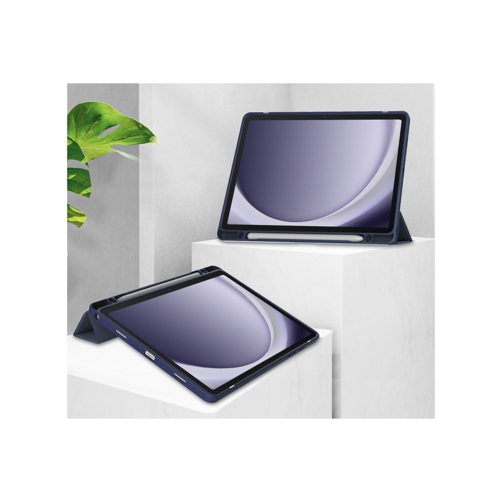 Чохол до планшета BeCover Soft Edge stylus holder Samsung Tab A9 Plus SM-X210/SM-X215/SM-X216 11.0" Deep Blue (710367) - зображення 8